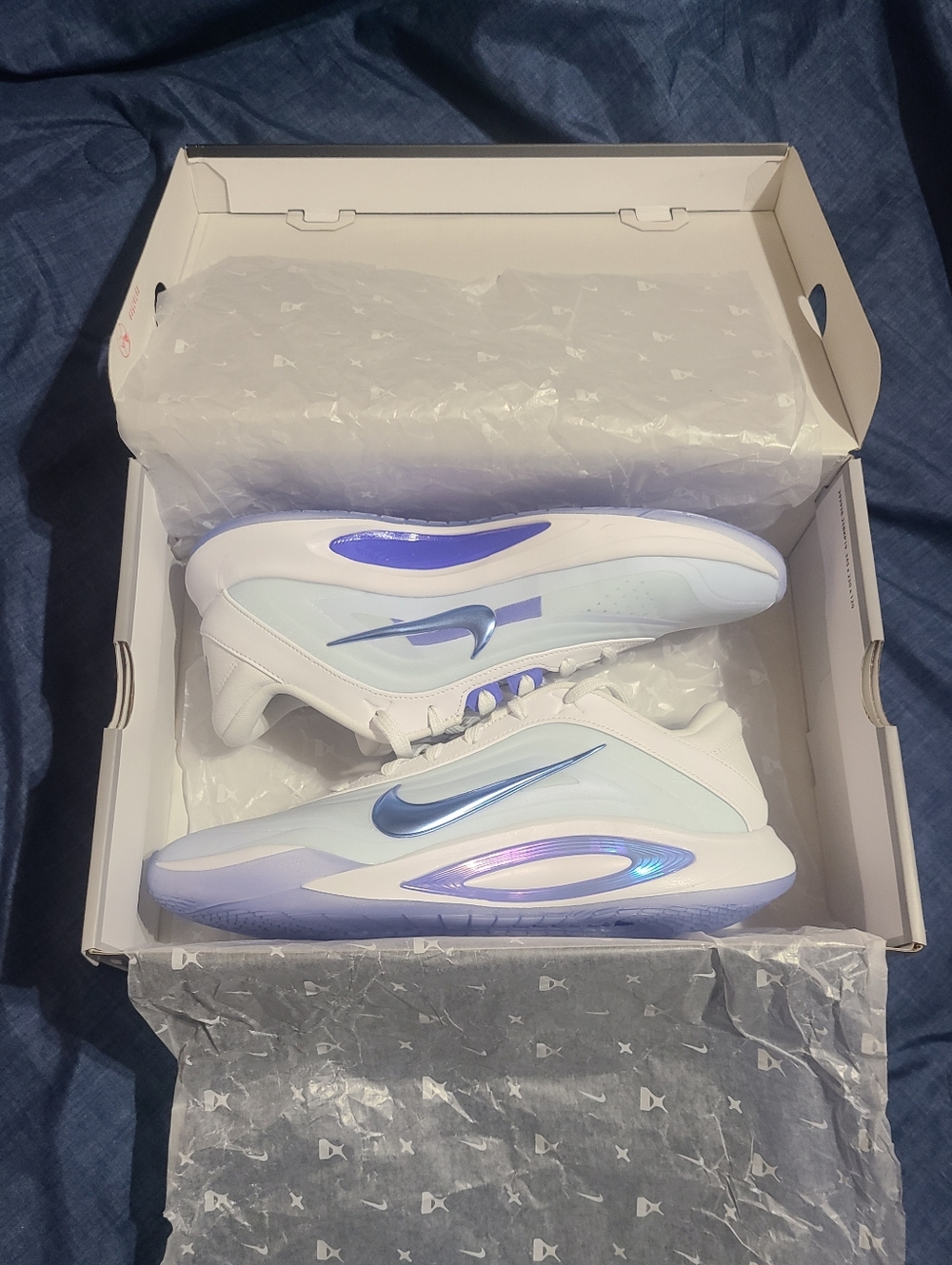 Nike A'One "Blue Ice" FZ8605-104, New In Box! Multiple Sizes! - Picture 12 of 13